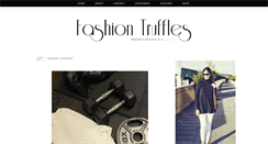 Desktop Screenshot of fashiontruffles.com